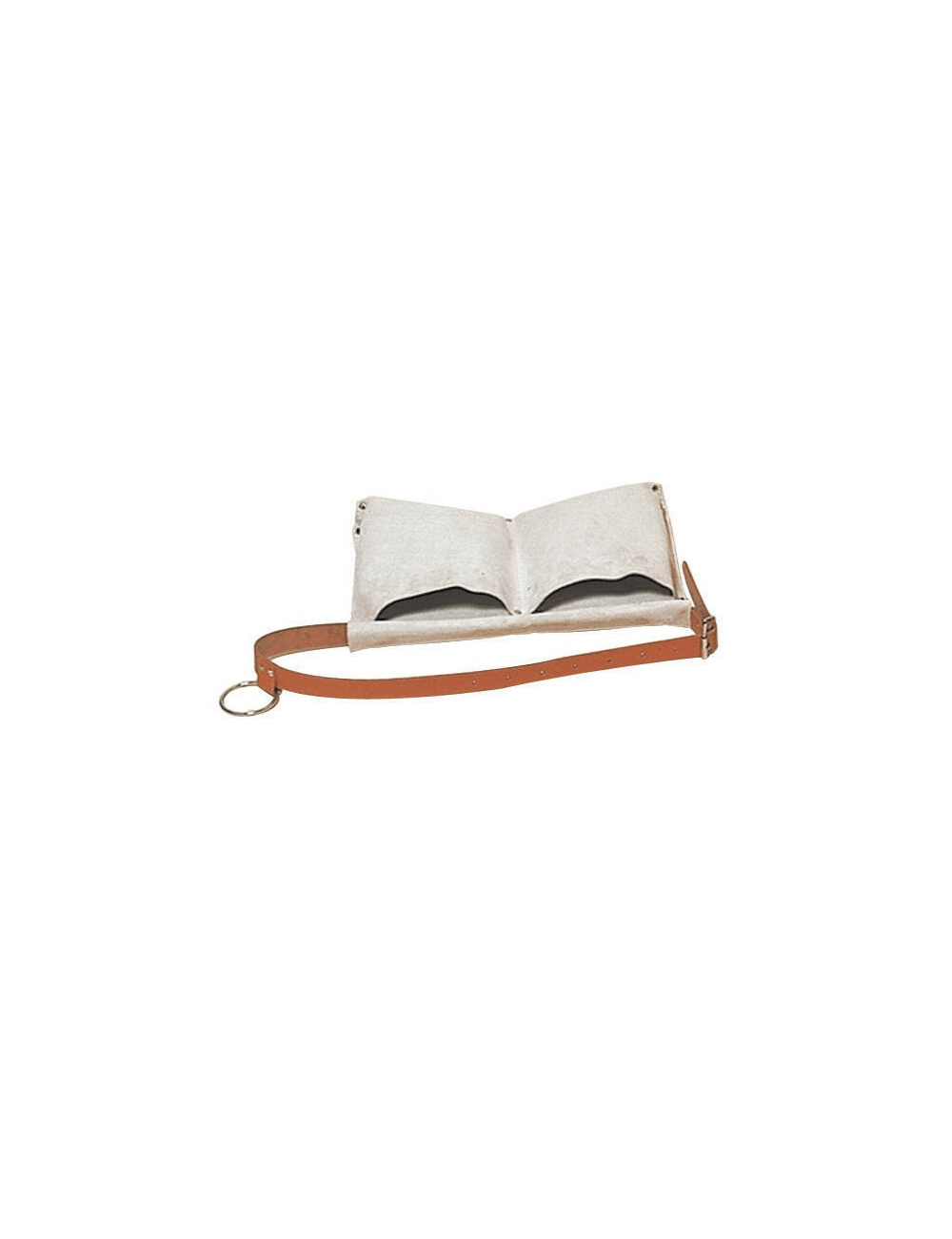 POCHE A CLOUS 2 COMPARTIMENTS - CEINTURE CUIR