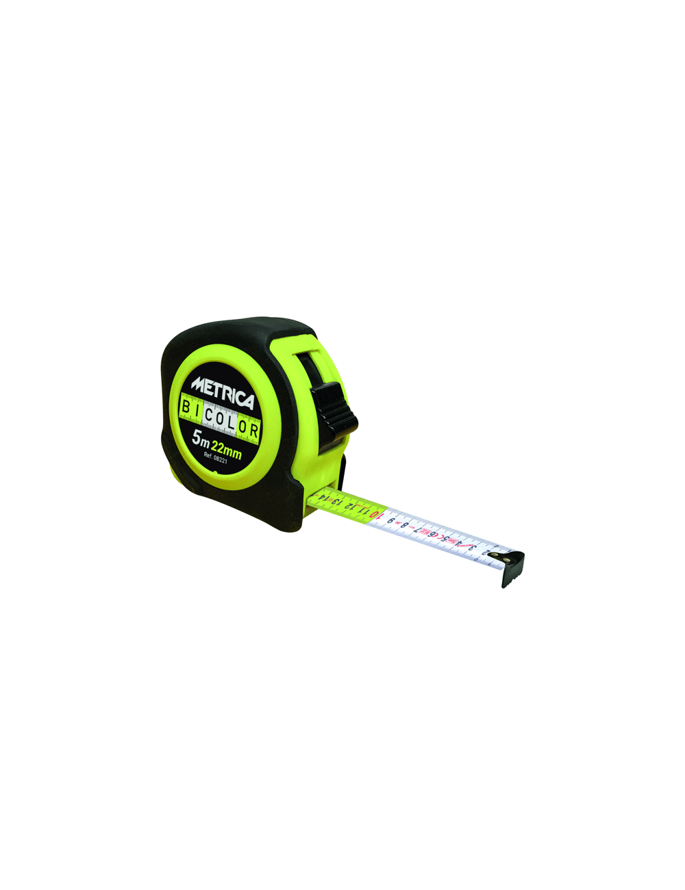 METRE A RUBAN BICOLOR METRICA - 3m x 19mm